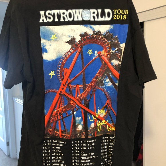 Travis Scott ASTROWORLD TOUR 2018 - Picture 4 of 4